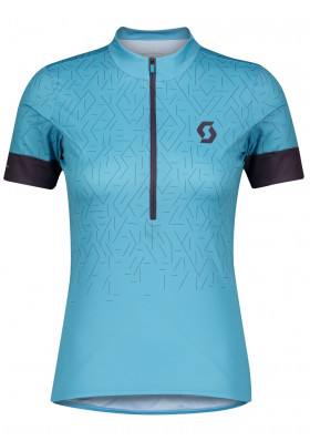 Women's cycling jersey Scott Shirt W's Endurance 20 s / sl Br Bl / Da Pur